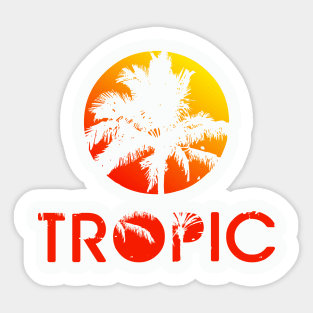 Tropic Sticker